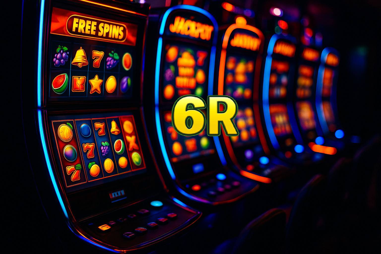 Diversos jogos de caça-níqueis